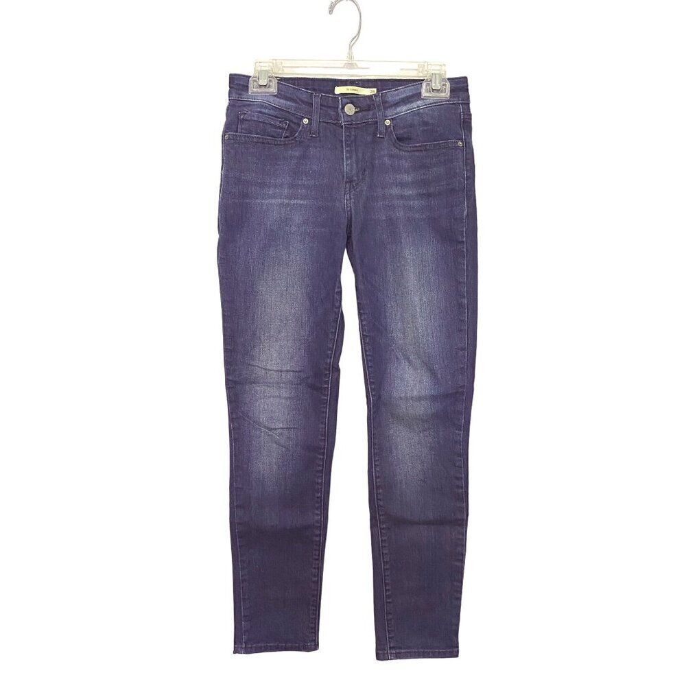 Levi's‎ 711 Skinny Jeans Blue Medium Wash Demin Women's Size 28 Waist 30 Length